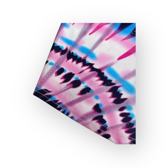 Motionwear ⍟ V-Waist Dance Gymnastic Competition Shorts ⍟ Multicolor Print ⍟ XS - Picture 14 of 16